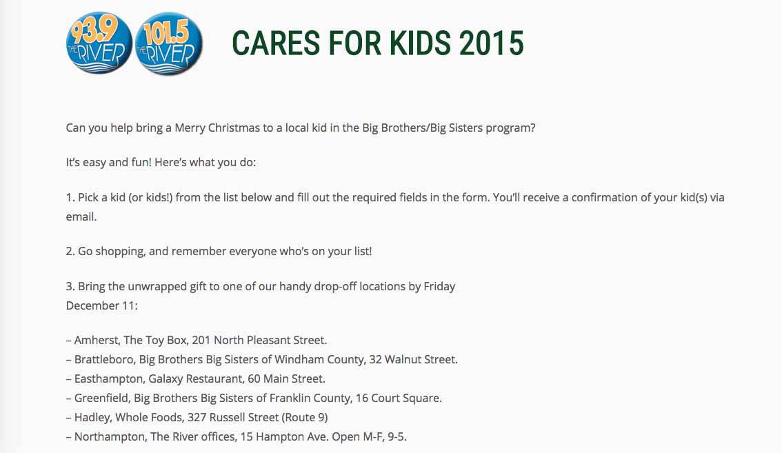 Cares for kids screenshot