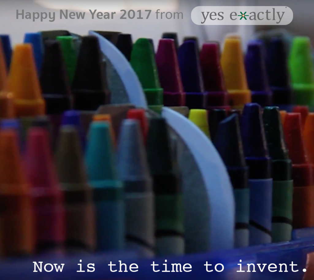Happy New Year from Yes Exactly